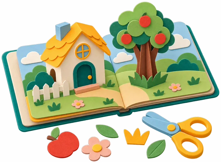 Concept illustration: Creative books